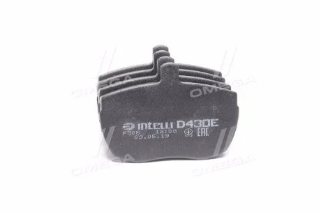 Тормозные колодки передние дисковые DAFMI / INTELLI D430E