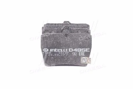 Тормозные колодки задние дисковые DAFMI / INTELLI D495E
