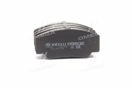 Тормозные колодки передние дисковые DAFMI / INTELLI D983E