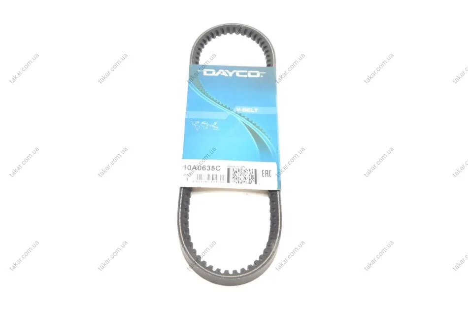 Клиновый ремень DAYCO 10A0635C (фото 1)