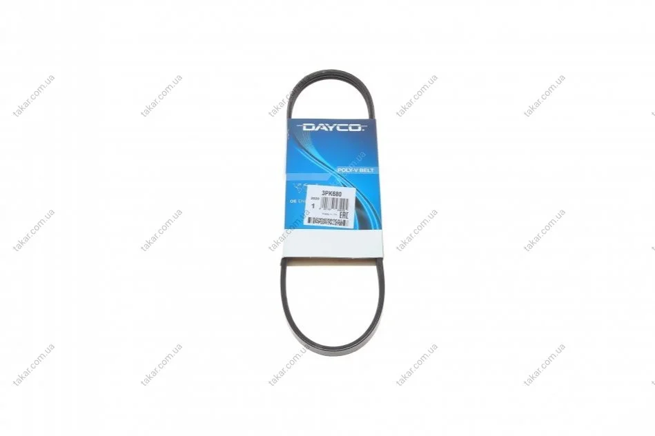 Поликлиновый ремень DAYCO 3PK680 (фото 1)