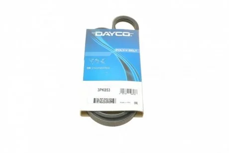 Поликлиновой ремень 3 ребер DAYCO 3PK853