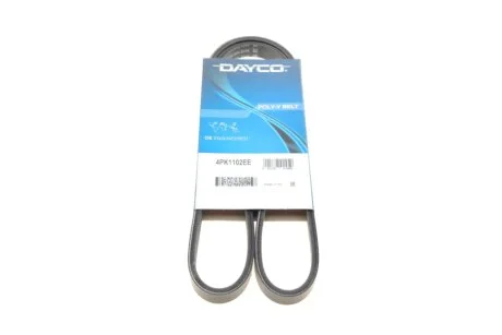 Полікліновий ремінь 4 ребра DAYCO 4PK1102EE