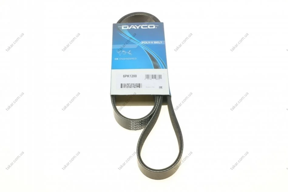Поликлиновый ремень DAYCO 6PK1200 (фото 1)