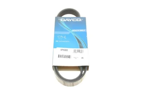 Поликлиновый ремень 6 ребер DAYCO 6PK885