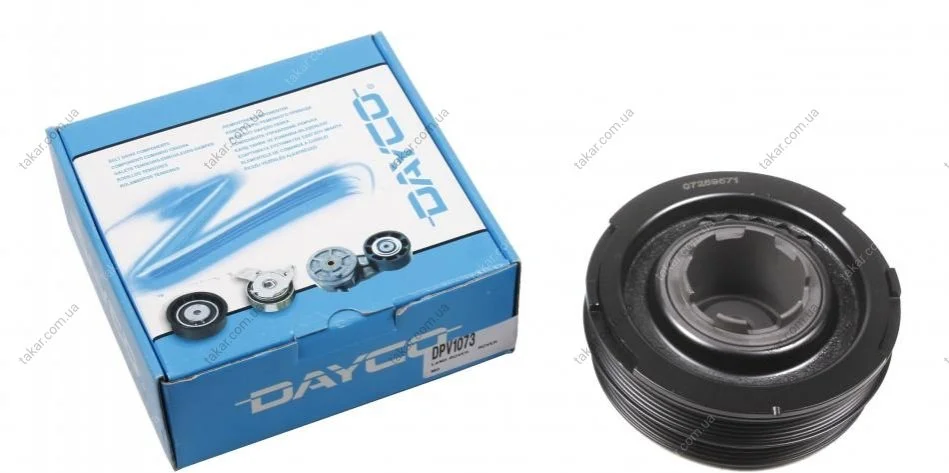 Шків колінчастого валу 155 мм DAYCO DPV1073 (фото 1)
