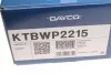Ремінь ГРМ, комплект із водяним насосом DAYCO KTBWP2215 (фото 15)