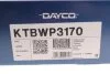 Ремень ГРМ, комплект с водяным насосом DAYCO KTBWP3170 (фото 21)