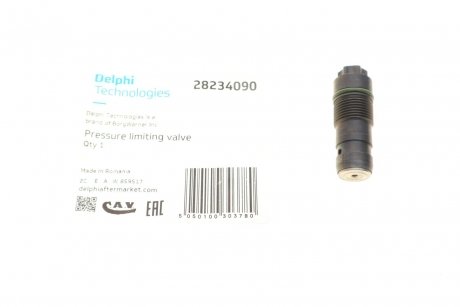 КЛАПАН ОГРАНИЧЕНИЯ ДАВЛЕНИЯ Delphi 28234090