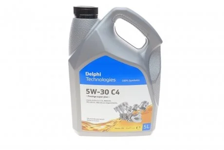 Моторное масло 5 л 5W30 Бензиновый, Дизельный Синтетическое Delphi 28236325