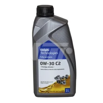 Моторное масло 1 л 0W30 Бензиновый, Дизельный Синтетическое Delphi 28344412.D