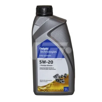 Моторное масло 1 л 5W20 Бензиновый, Дизельный Синтетическое Delphi 28344424.D