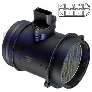 Датчик масової витрати повітря Delphi AF10561-12B1