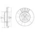 Диск тормозной TOYOTA Camry/Carina/Celica "F D=255mm "86-97 Delphi BG2596 (фото 1)