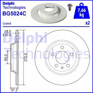 Диск гальмівний Delphi BG5024C