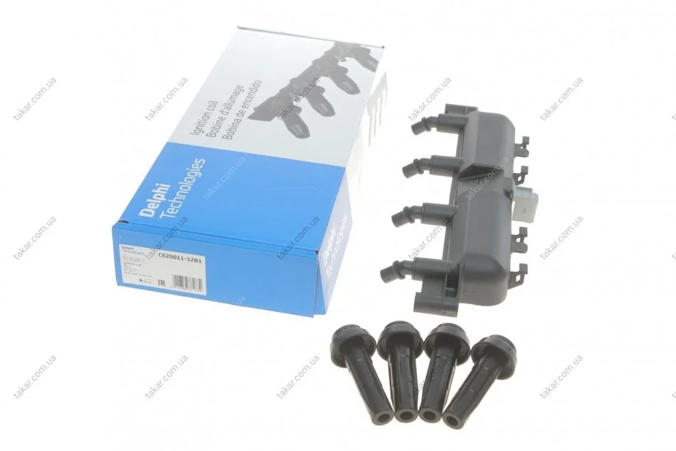 Катушка зажигания 12V Delphi CE20011-12B1 (фото 1)