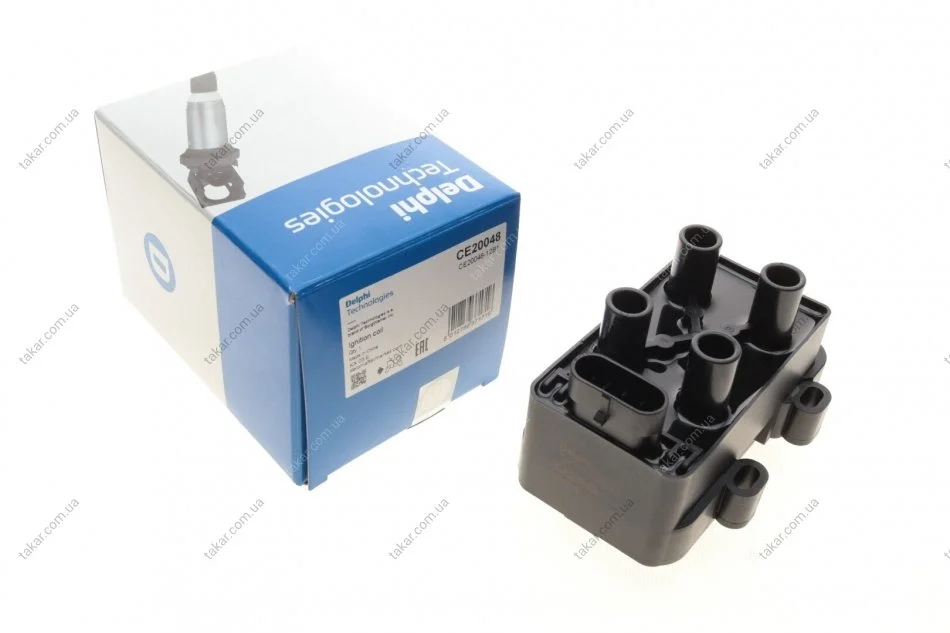 Катушка зажигания 12V Delphi CE20048-12B1 (фото 1)