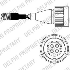 Датчик АБС (ABS) Delphi ES10986-12B1