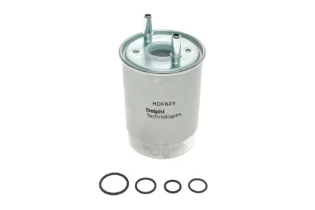 Паливний прямоточний фільтр дизель Delphi HDF624