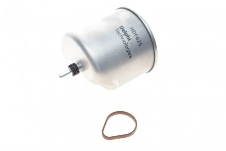 Паливний прямоточний фільтр дизель Delphi HDF625