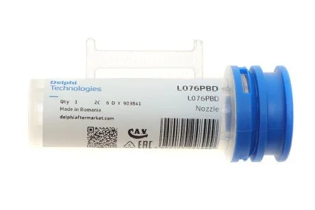 Форсунка паливна дизельна Delphi L076PBD