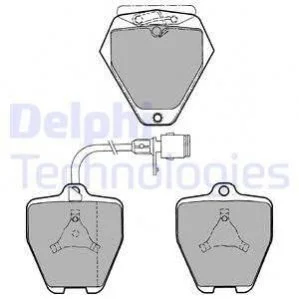Тормозные колодки передние дисковые Delphi LP1024 (фото 1)