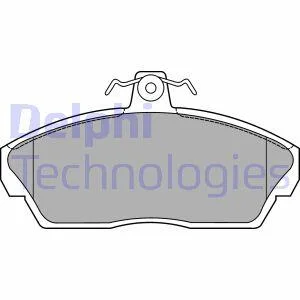 Комплект гальмівних колодок з 4 шт. дисків Delphi LP1450 (фото 1)