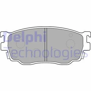 Гальмівні колодки передні дискові Delphi LP1527