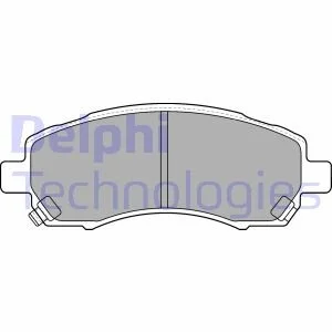 Комплект гальмівних колодок з 4 шт. дисків Delphi LP1545