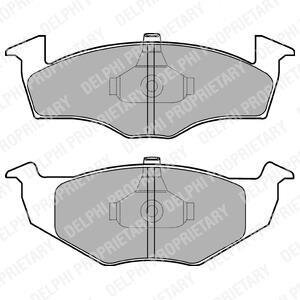 Колодка гальм. SEAT, VW Delphi LP1591
