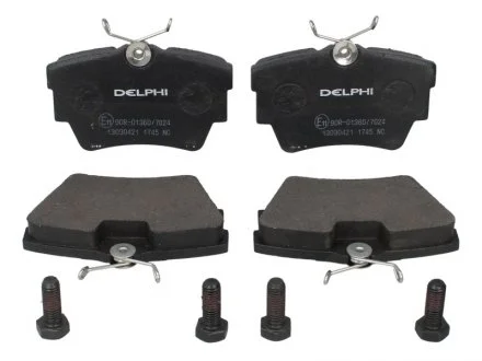 Тормозные колодки задние дисковые Delphi LP1745