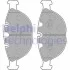 Гальмівні колодки передні дискові Delphi LP1798 (фото 1)