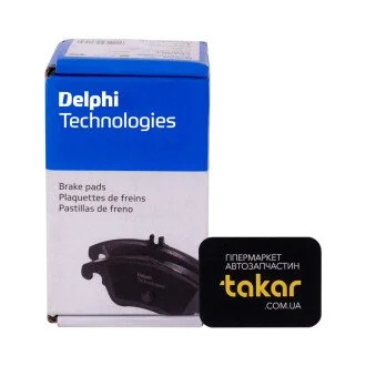 Гальмівні колодки задні дискові Delphi LP1807