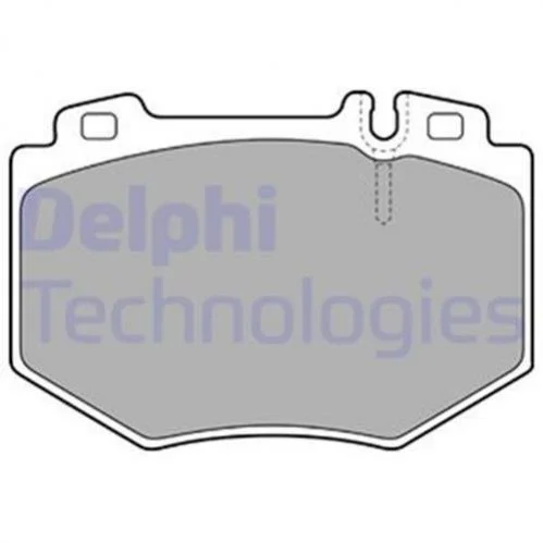 Тормозные колодки передние дисковые Delphi LP1851 (фото 1)
