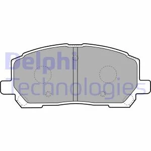 Гальмівні колодки передні дискові Delphi LP1908