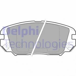 Тормозные колодки передние дисковые Delphi LP1974 (фото 1)