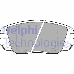 Тормозные колодки передние дисковые Delphi LP1974