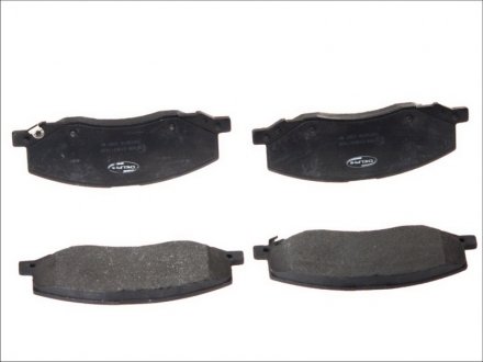 Тормозные колодки дисковые передние с звуковым предупреждением износа Delphi LP2082 (фото 1)
