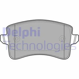Тормозные колодки задние дисковые Delphi LP2106