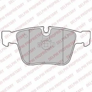 Тормозные колодки задние дисковые Delphi LP2115