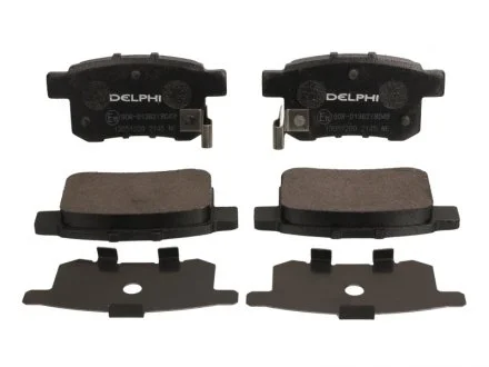 Тормозные колодки задние дисковые Delphi LP2145