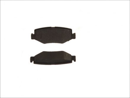 Тормозные колодки дисковые задние с звуковым предупреждением износа Delphi LP2172