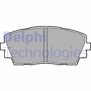 Гальмівні колодки передні дискові Delphi LP2296 (фото 1)