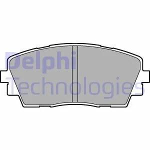 Тормозные колодки передние дисковые Delphi LP2296