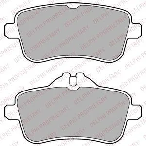 Тормозные колодки дисковые Delphi LP2443