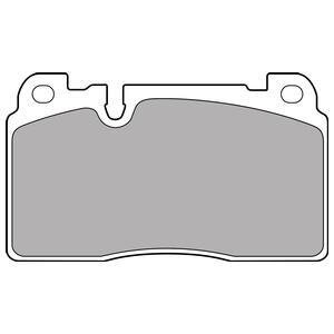 Комплект гальмівних колодок з 4 шт. дисків Delphi LP2491