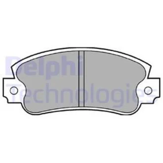 Тормозные колодки дисковые Delphi LP353