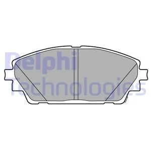 Тормозные колодки дисковые Delphi LP3632