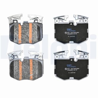 Комплект гальмівних колодок з 4 шт. дисків Delphi LP5066EV