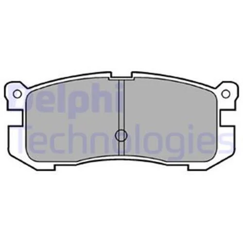 Тормозные колодки дисковые Delphi LP624 (фото 1)